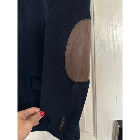 Lauren Ralph Lauren Men's Classic-Fit Elbow Patch Corduroy Blazer Coat Size 46L - Picture 8 of 8